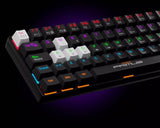 🎮 Teclado Primus – Estilo Gamer Compacto RGB 🖤✨