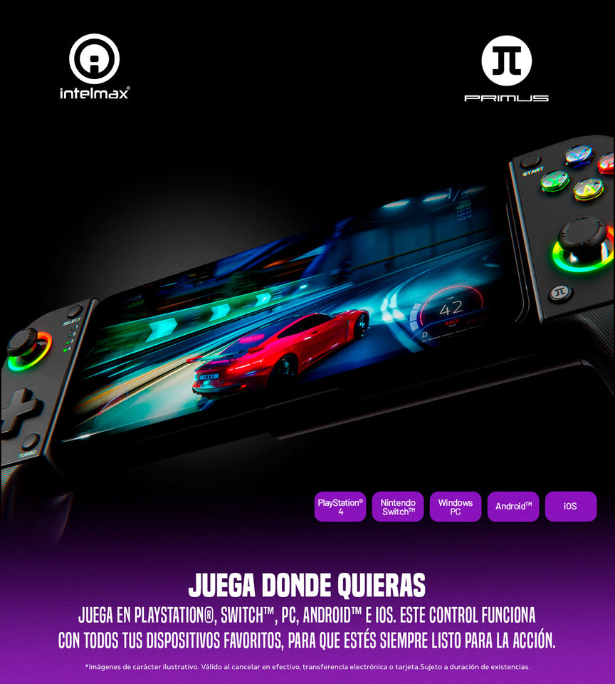 🎮Control Gamer Inalámbrico Primus😎