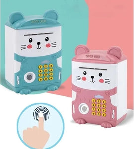 ALCANCIA ELECTRONICA !! Con CLAVE y HUELLA DIGITAL 💰