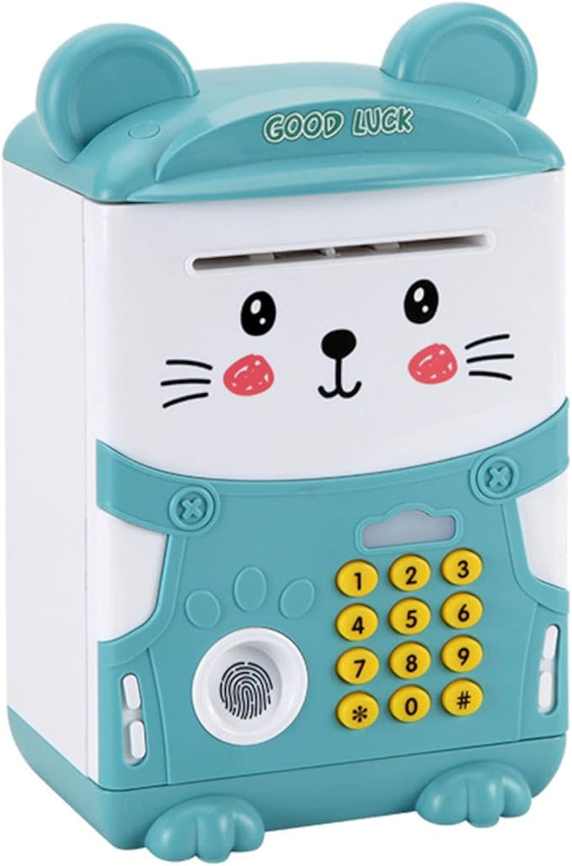 ALCANCIA ELECTRONICA !! Con CLAVE y HUELLA DIGITAL 💰