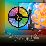 Cinta LED y cámara para televisores de 55-65"🌈🤩😎