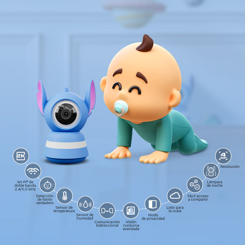CÁMARA BABY STITCH💙