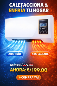 Aire Acondicionado Multifuncional 2 en 1 – Ahorra Energía