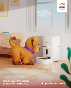 COMEDERO INTELIGENTE PARA MASCOTAS🐶🐱🤍