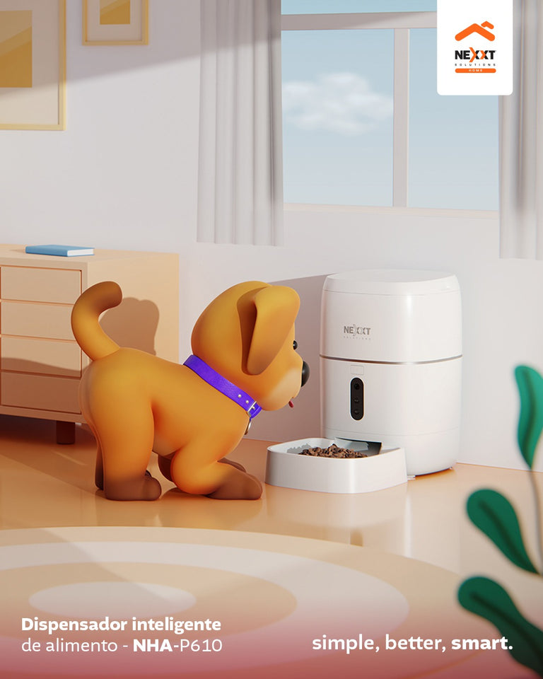 COMEDERO INTELIGENTE PARA MASCOTAS🐶🐱🤍