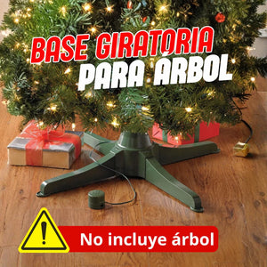 BASE GIRATORIA PARA ARBOL NAVIDEÑO
