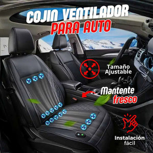 ASIENTO CON VENTILADOR PARA CARRO🚗💨
